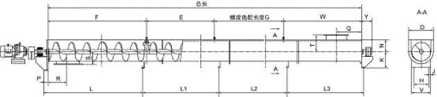 LS型螺旋输送机 LS型螺旋输送机